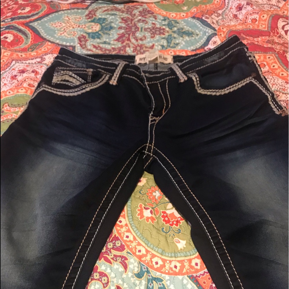 Hydraulic crop jeans
